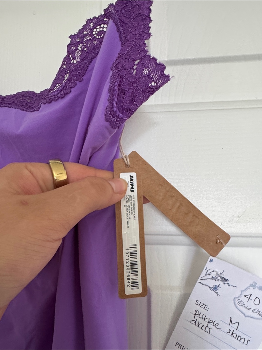 Skims fits everybody lace slip dress - Picture 4 of 4